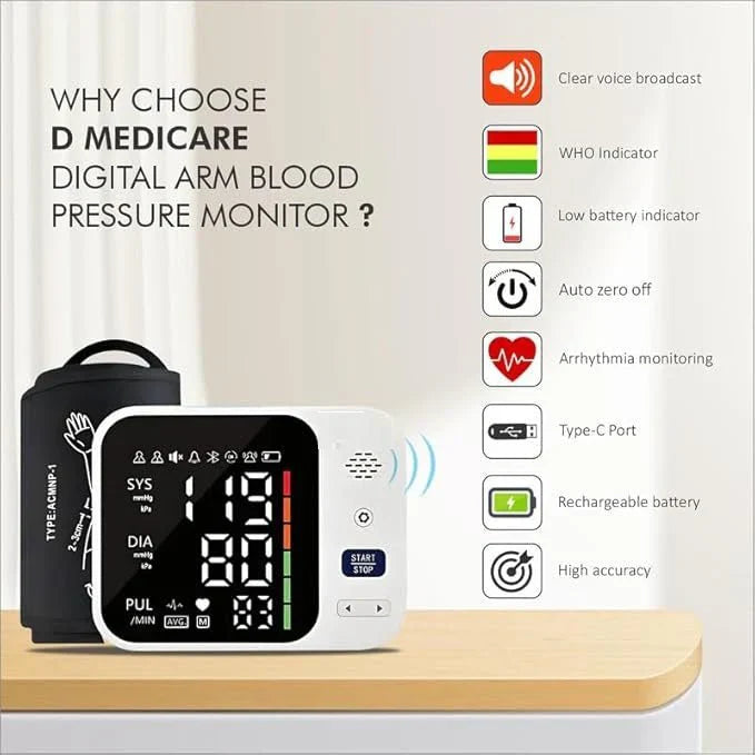 Digital Arm Blood Pressure Monitor