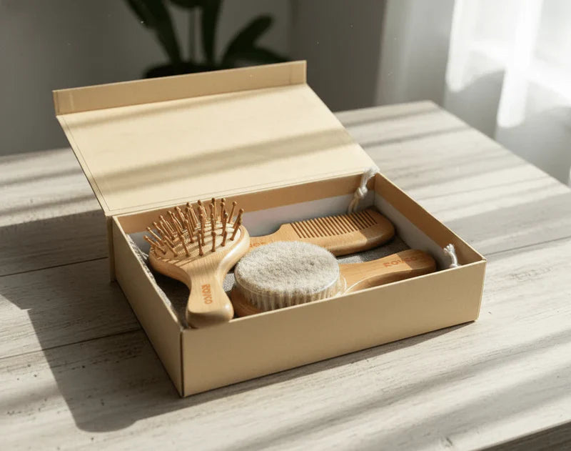 Rovco – Baby Comb & Brush Set