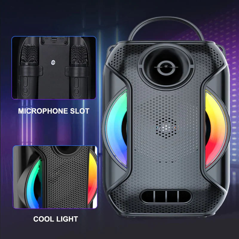 Sing-E – Portable Bluetooth Speaker with RGB Lights
