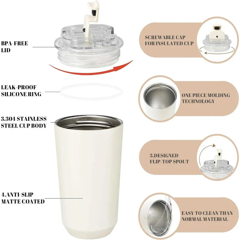 SMEG – Stainless Steel Vacuum Insulated Tumbler Mug
