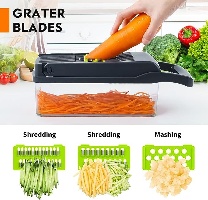 Vegetable Cutter, Chopper & Slicer